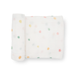 Little Unicorn Little Unicorn - Party Dots Cotton Muslin Swaddle Blanket