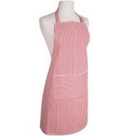 NOW DESIGNS Now Designs Basic Apron Narrow Stripe Red