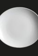 UNIVERSAL ENTERPRISES, INC. 11x9.75” Oval Plate white 12/cs