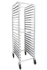 THUNDER GROUP, INC THUNDER GROUP 20 Tier Pan  Speed Large Baking Rack with 4x Casters (2x Loscking, 2 Regular)