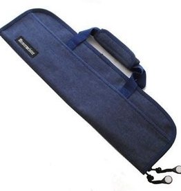 MESSERMEISTER Messermeister Blue Padded knife bag, 5 pocket denim blue