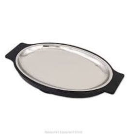 Alegacy Food service Steak Platter 7x10.5” Alum Oval Alegacy