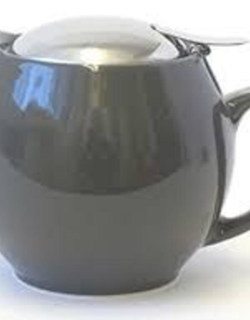 BEE HOUSE Bee House Round TeaPot Steel Gray