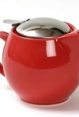 BEE HOUSE Bee House Round TeaPot Stainless Steel Cherry