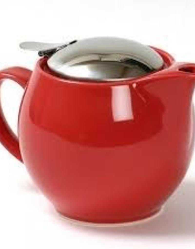 BEE HOUSE Bee House Round TeaPot Stainless Steel Cherry