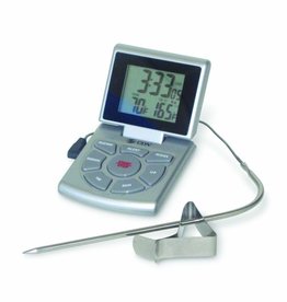 CDN COMPONENT DESIGN CDN Silver Thermometer Roast, Candy, Oven Test with Probe