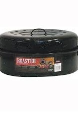 Roaster Oval Covered 19" Black
