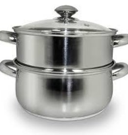 COOK PRO INC COOK S/S 3pc Steamer and Sauce Pot 3qt Set