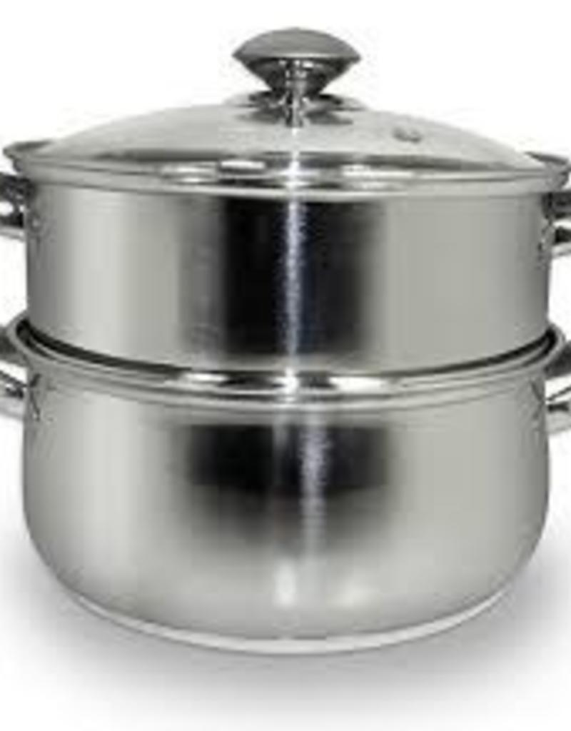 COOK PRO INC COOK S/S 3pc Steamer and Sauce Pot 3qt Set