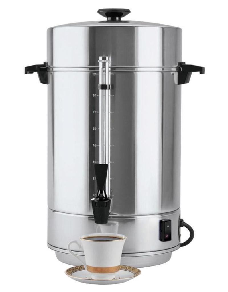 CRYSTAL PROMOTIONS Regal 101-Cup Coffee Urn Alum.