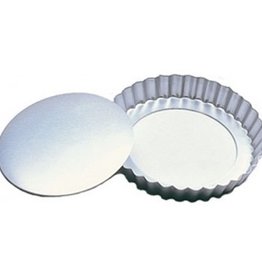 Fat Daddios FAT Daddios 4 1/4” x 1” Fluted Tart Pan with Removable Bottom