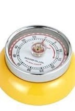 Frieling USA FRIELING Retro Timer Magnetic Yellow