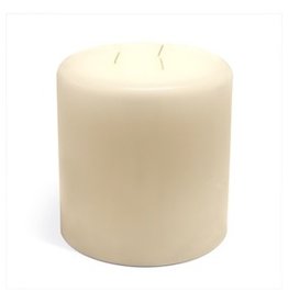 GENERAL WAX & CANDLE General Wax 3 x 6 Ivory Column Candle