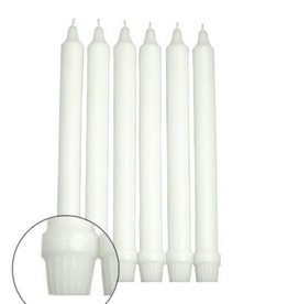 GENERAL WAX & CANDLE General Wax 8” Formal Dinner White