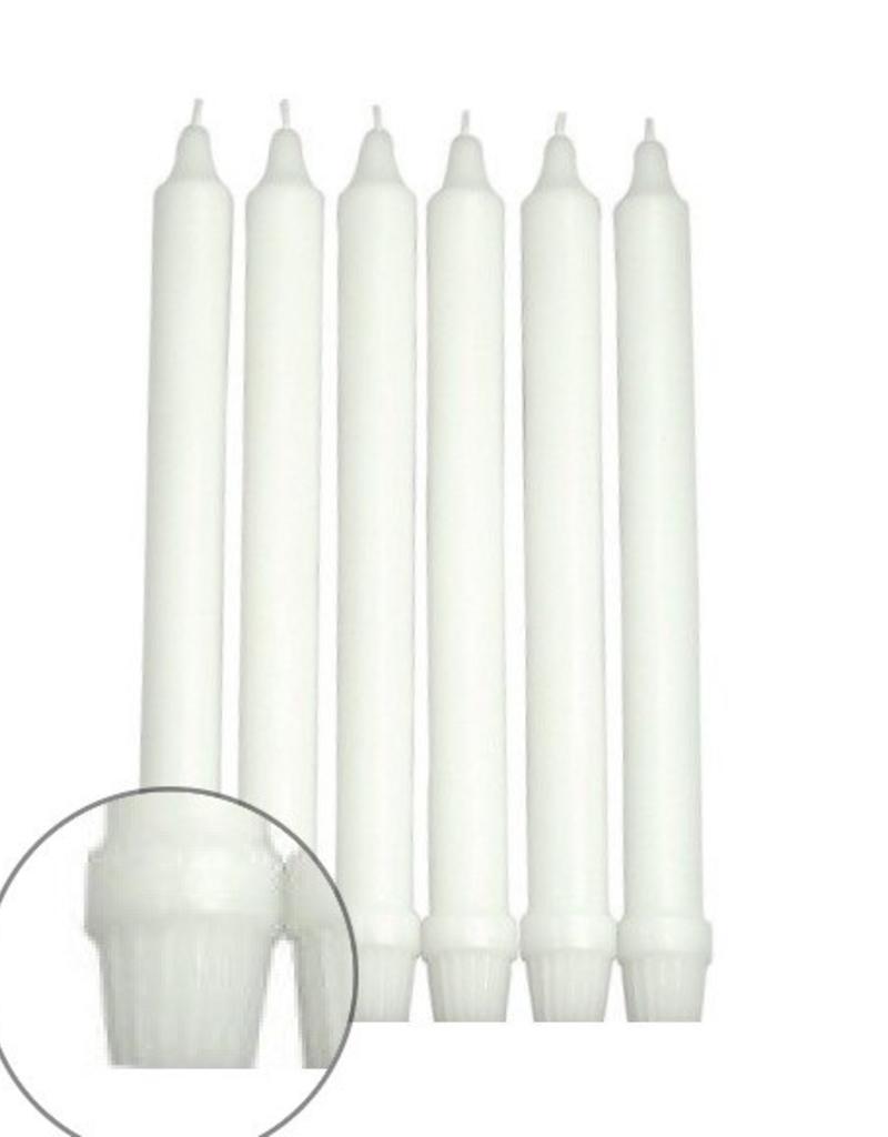 GENERAL WAX & CANDLE General Wax 8” Formal Dinner White