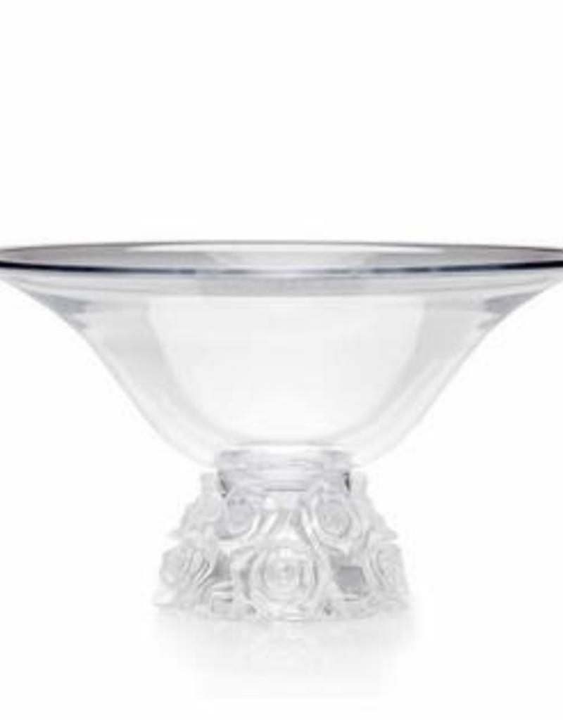 GODINGER Glass Bowl Rose Bouquet Pattern<br />
lalique design