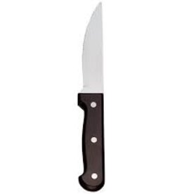 KNORK Knife Bakelite Forged Black Handle Steak