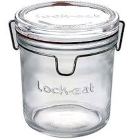 Luigi Bormioli Bormioli Luigi lock-eat clear glass food jar XL 25.25oz