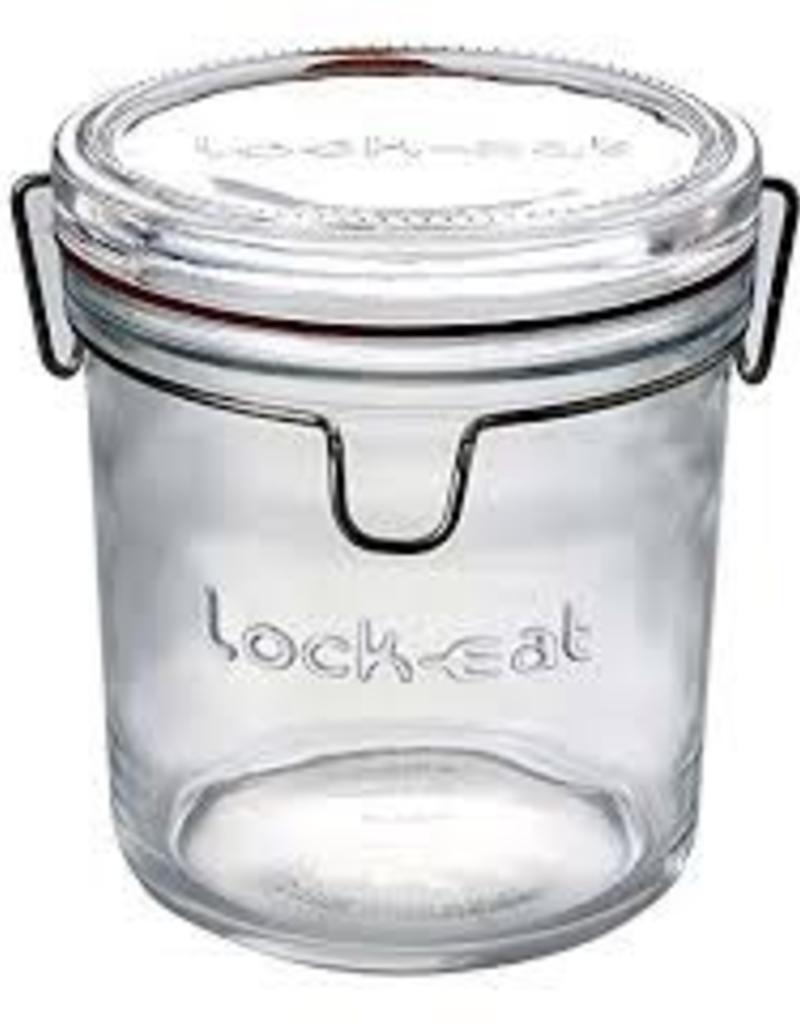 Luigi Bormioli Bormioli Luigi lock-eat clear glass food jar XL 25.25oz
