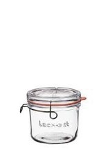 Luigi Bormioli Bormioli Luigi lock-eat clear glass food jar  6.75oz