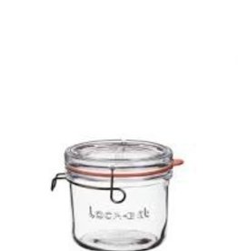 Luigi Bormioli Bormioli Luigi lock-eat clear glass food jar  6.75oz