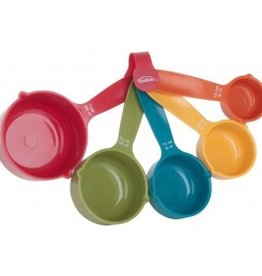 TRUDEAU Measuring Cups Colors Set of 5