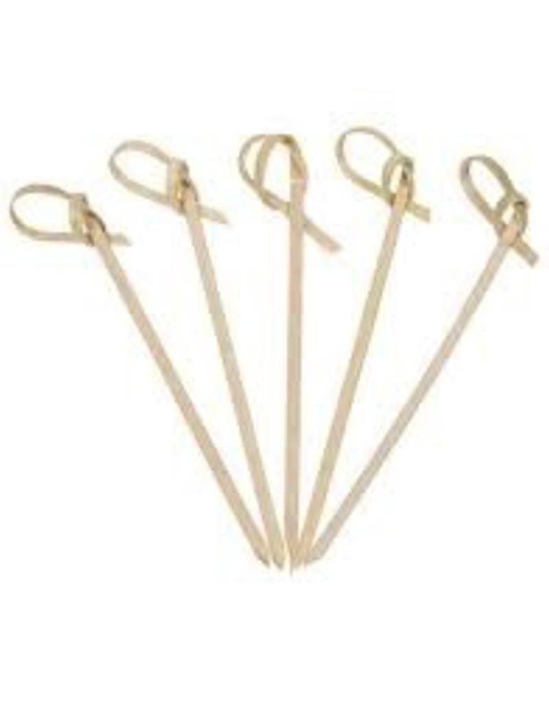UNIQUE MAUFACTURING UNIQUE 3.5" Knotted Bamboo Pick 100 PC