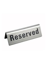 WINCO Winco  Metal “Reserved" Signs 4.75 X 1.75