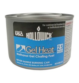 Hollowick Inside Sterno Blue Gel 2hr Methanol Chafing Fuel 7oz