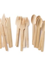 Bambu BAMBU 6.5” Knife, Fork Spoon pack of 24