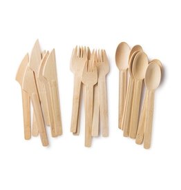 Bambu BAMBU 6.5” Knife, Fork Spoon pack of 24