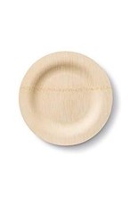 Bambu BAMBU 7” Round Bamboo Plate  pack of 8