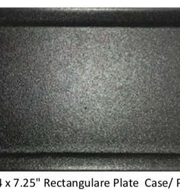 UNIVERSAL ENTERPRISES, INC. 14 x 7.25” Rectangular Plate Black 12/cs