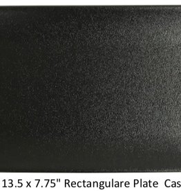 UNIVERSAL ENTERPRISES, INC. 13.5 x 7.75” Rectangular Platter Black