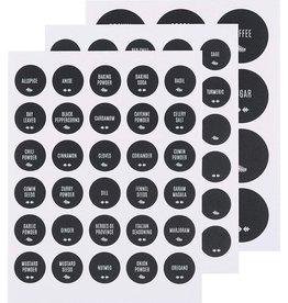 NOW DESIGNS Now design Chalkboard Labels Set 72 Pantry Staples