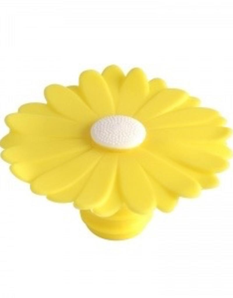 CHARLES VIANCIN Yellow Daisy Bottle Stopper