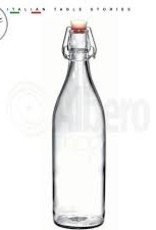 BORMIOLI ROCCO GLASS Bormioli 17 oz clear Giara Bottle  12/cs