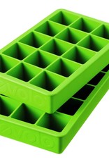 TOVOLO Perfect Cube Ice Trays Spring Green Set of 2