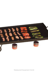 AMERICAN METALCRAFT, INC AMC Iron Griddle (includes stand & black wrought) <br />
27" L x 16" W x 5"H