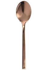 WALCO Rose Gold Semi Dinner Dessert Spoon 7 1/4"