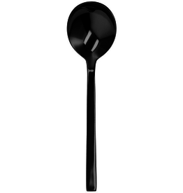 Deep Semi Black Bouillion Spoon 7”
