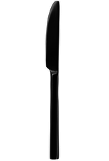 Deep Semi Black Dinner Knife 9”