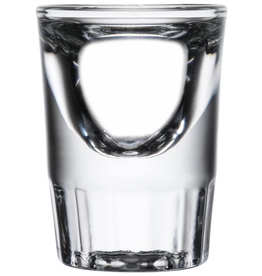 SOUTHWEST GLASSWARE Libbey 1.25 oz Fluted Whiskey Shot Glass