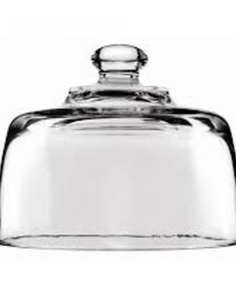 ANCHOR HOCKING Anchor glass dome 6.5” D and 5.3”H  clear