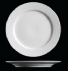 UNIVERSAL ENTERPRISES, INC. 10.5" Round white  Dinner Plate 12/cs