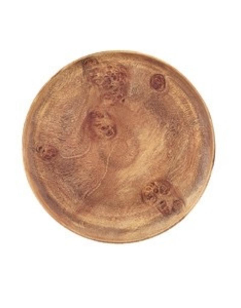 PACIFIC MERCHANTS PM 12" Round Plate wood