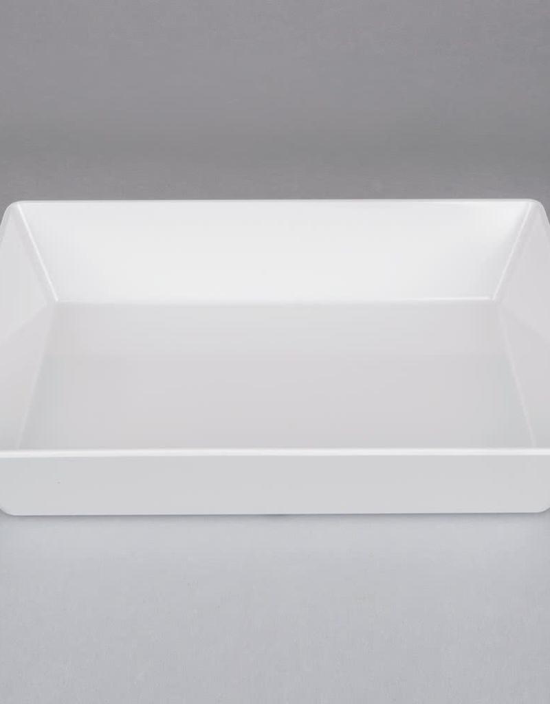 AMERICAN METALCRAFT, INC Medium Rect. Melamine Platter White