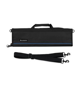 MESSERMEISTER MESSERMEISTER Padded Knife Roll, 8 Pocket, Black