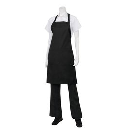 Chef Works Chef Works Butcher Apron Black 65% Poly/35% Cotton