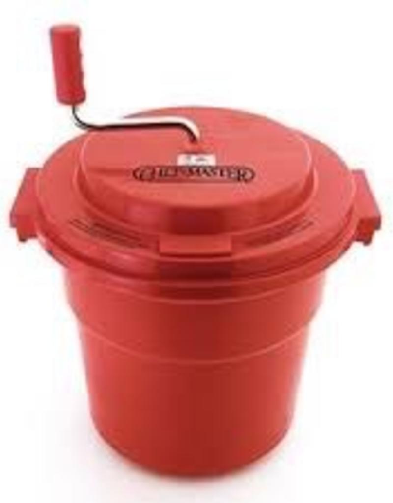 Chef Master Chef Master 5 gal Commercial Salad spinner  Dryer- with a brake to extend the life of the gears